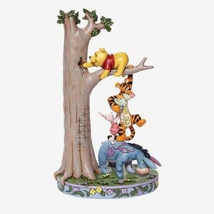 Jim Shore Disney Traditions Winnie the Pooh & Friends Resin Statue